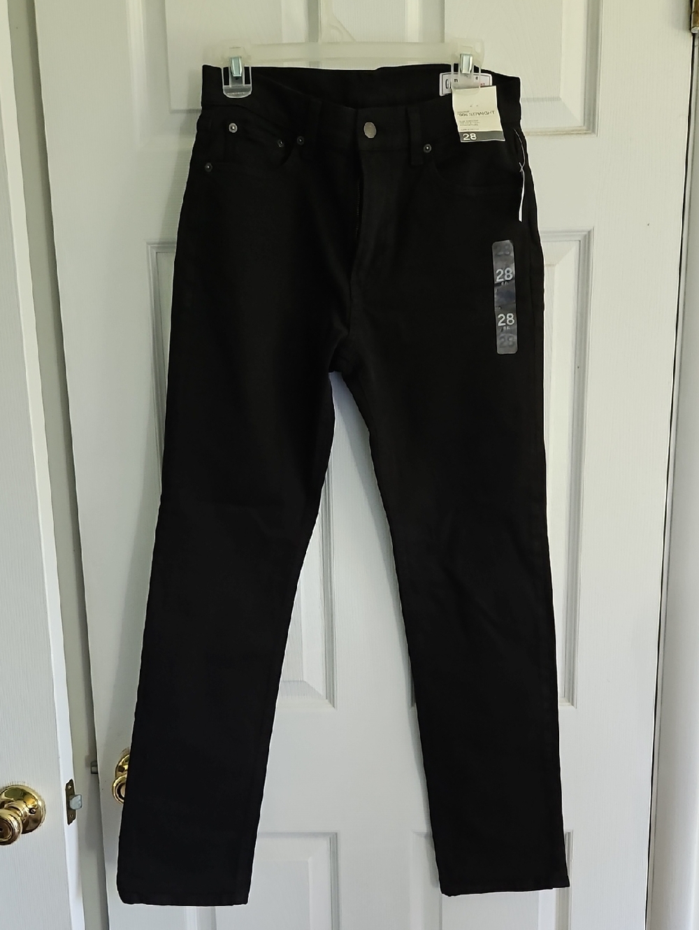 GAP Women's 90s Straight Black Jeans Size 28